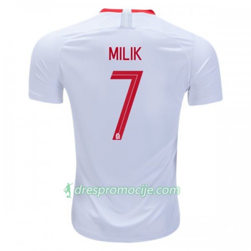 Poljska Dres Milik 7 Domaći Svjetsko prvenstvo 2018 Poljska Dres Milik 7 Domaći Svjetsko prvenstvo 2018